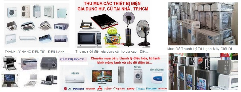 Mua thanh lý đồ điện tử cũ tại tphcm